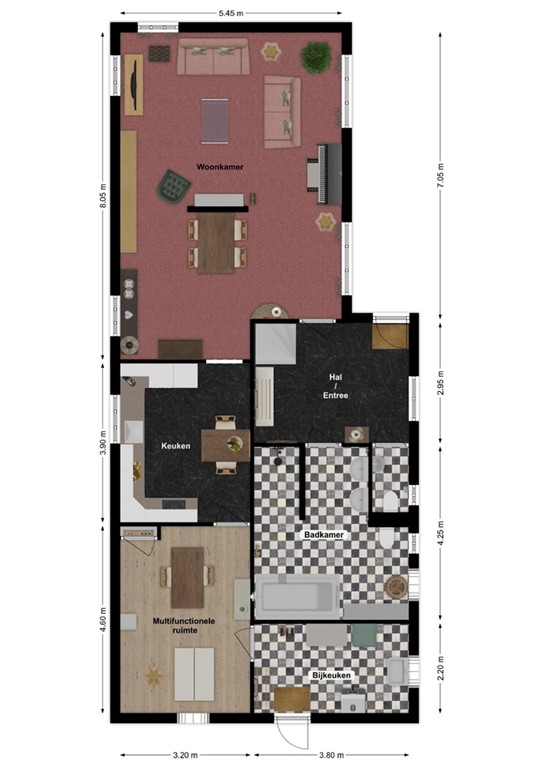 mediumsize floorplan